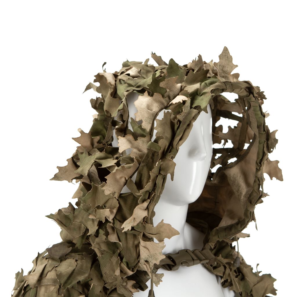 Traje de camuflaje Sniper Bolero Leaf - diseño en hojas, minimalista y ligero