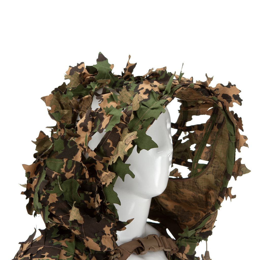 Traje de camuflaje Sniper Bolero Leaf - diseño en hojas, minimalista y ligero