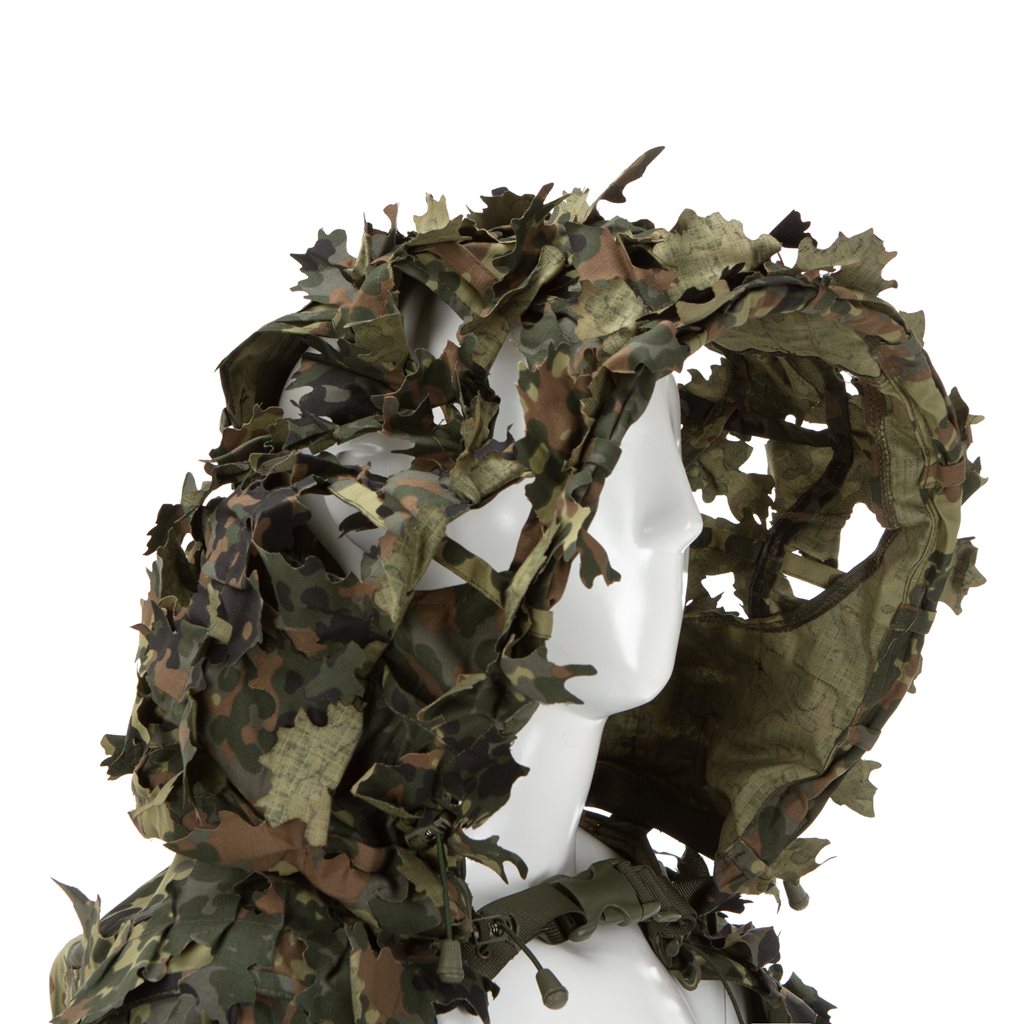 Traje de camuflaje Sniper Bolero Leaf - diseño en hojas, minimalista y ligero