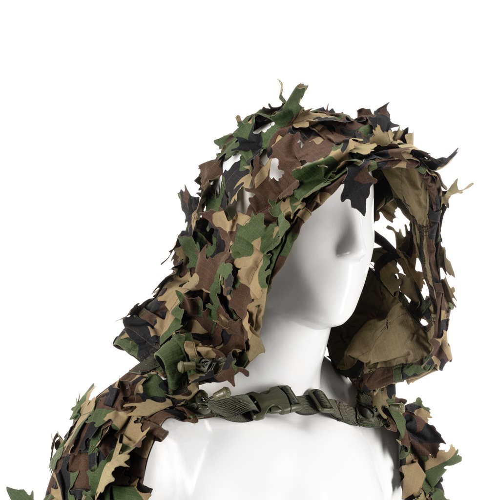 Traje de camuflaje Sniper Bolero Leaf - diseño en hojas, minimalista y ligero