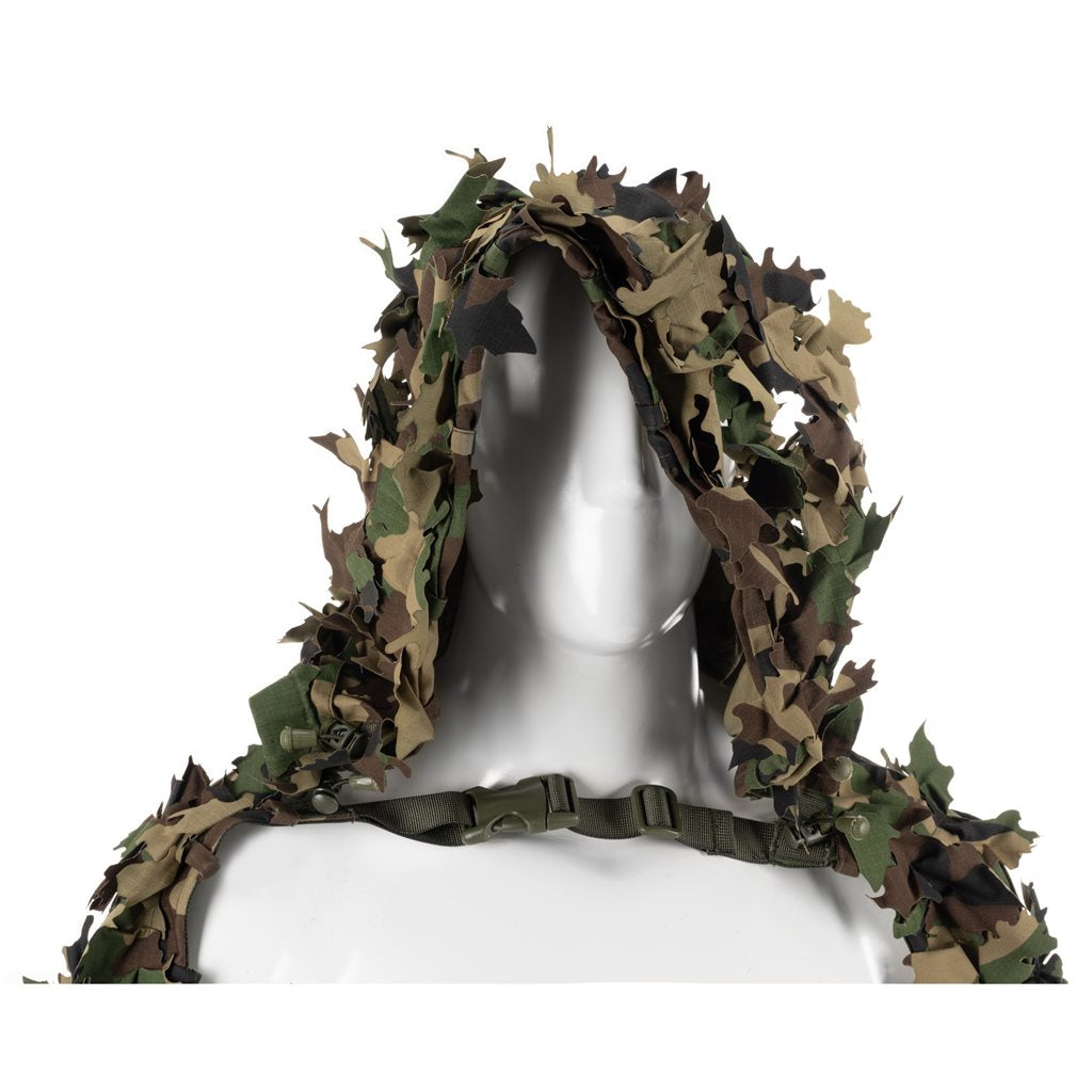 Traje de camuflaje Sniper Bolero Leaf - diseño en hojas, minimalista y ligero