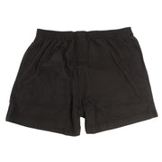 Boxers negros para hombre 100% algodón - corte amplio y cinturilla ancha