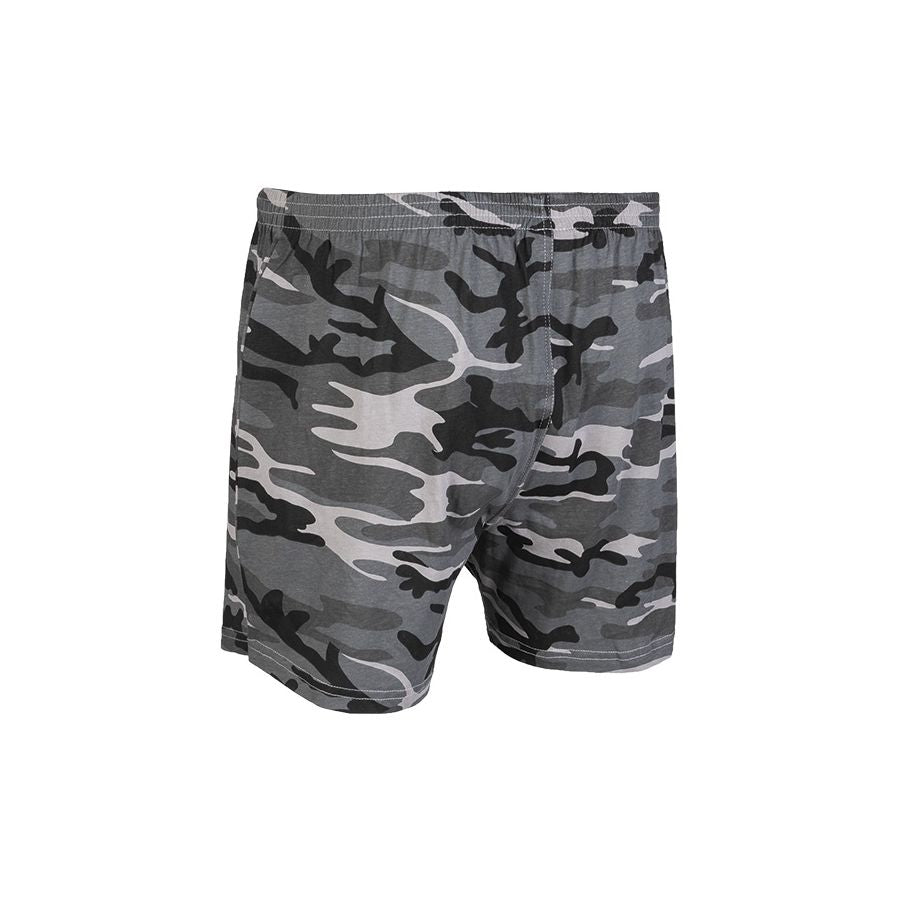Boxer masculino estilo militar BW en algodón 100%, corte amplio y cintura elástica