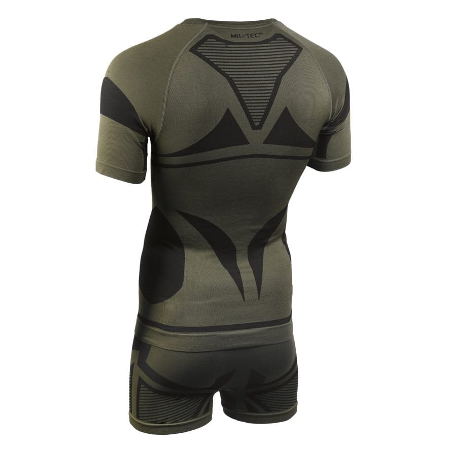 Conjunto PERFORMANCE funcional: camiseta y calzoncillos verdes
