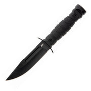 Cuchillo M&P Ultimate Survival 1122583 negro hoja fija 8Cr13MoV con sierra en el lomo