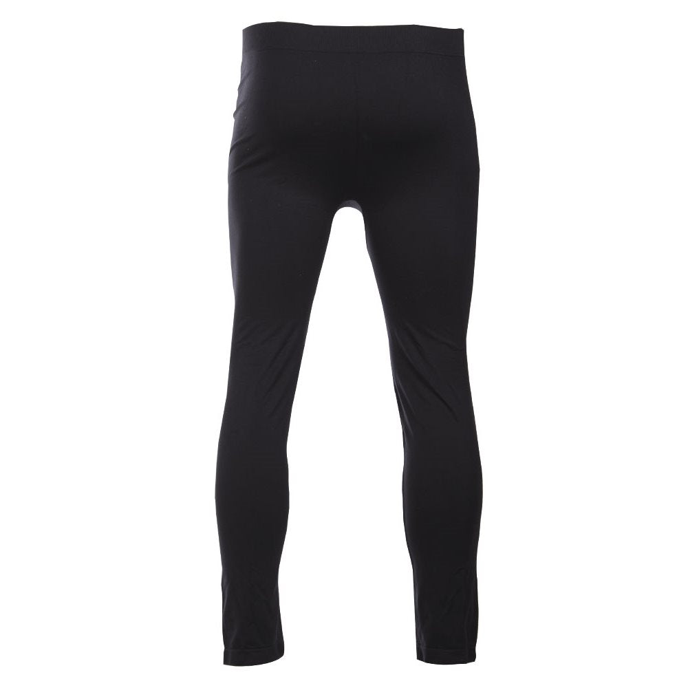 Calzas térmicas negras SPORTS, 92% nylon 8% spandex, tejido elástico y de secado rápido