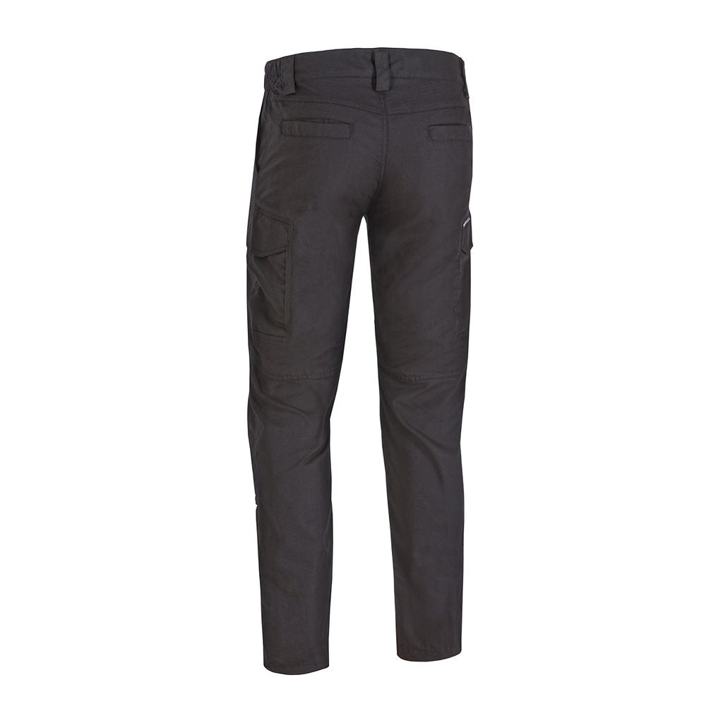 Pantalones tácticos GRIFFIN azul oscuro en tejido rip-stop (65% algodón, 35% poliéster)