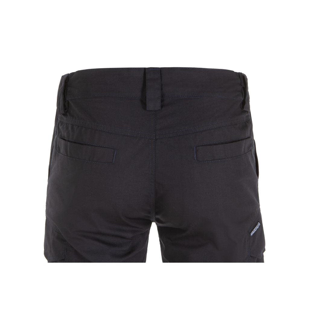 Pantalones tácticos GRIFFIN azul oscuro en tejido rip-stop (65% algodón, 35% poliéster)