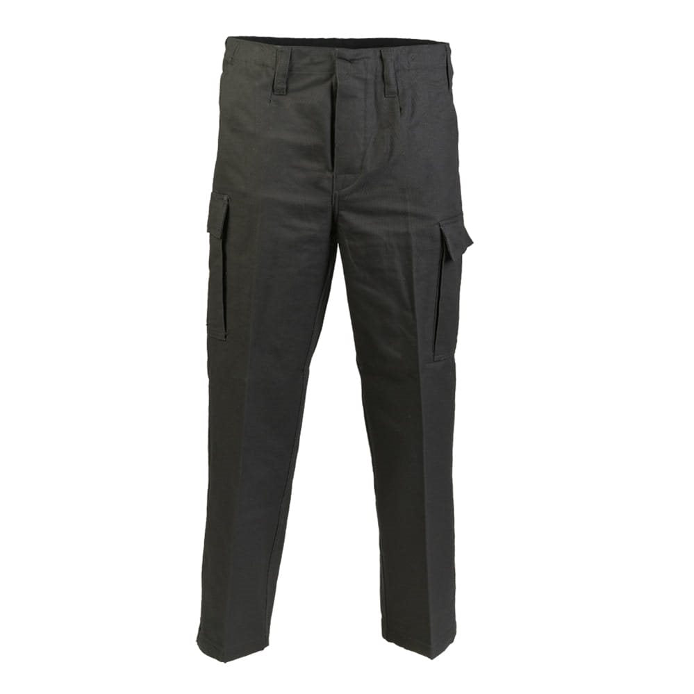 Pantalones moleskin originales Bundeswehr negros 100% algodón 300 g/m2