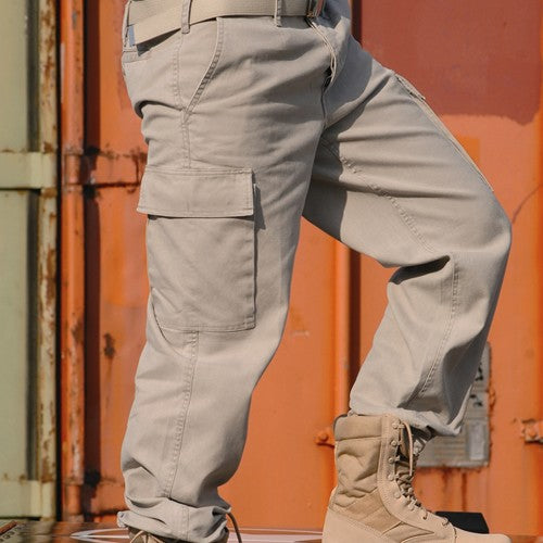 Pantalones BW moleskin prelavados KHAKI - 11302004