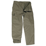 Pantalones BW tipo moleskin forrados verdes - ID 11321001