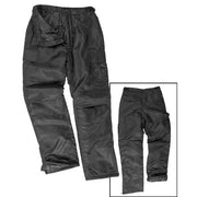 Pantalones US MA1® THERMO negros con forro térmico y refuerzos en asiento y rodillas