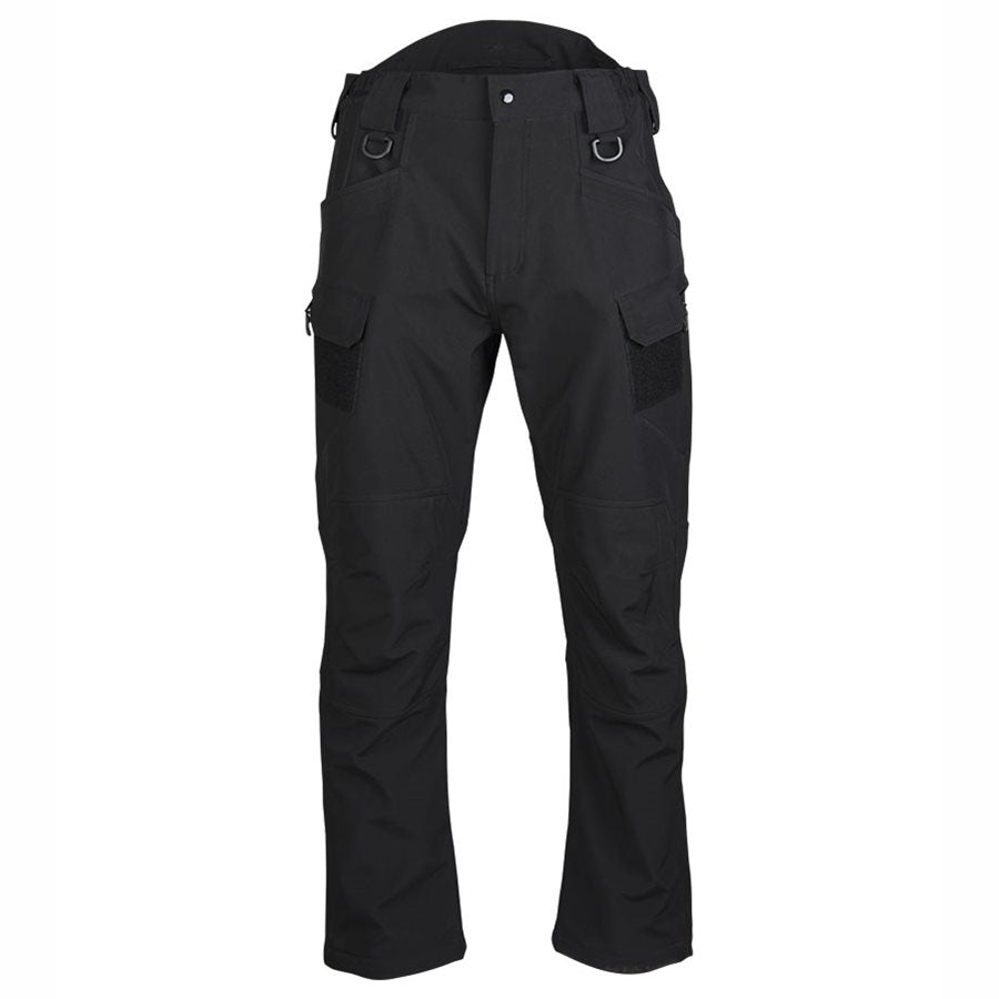Pantalones ASSAUT softshell negros con forro polar