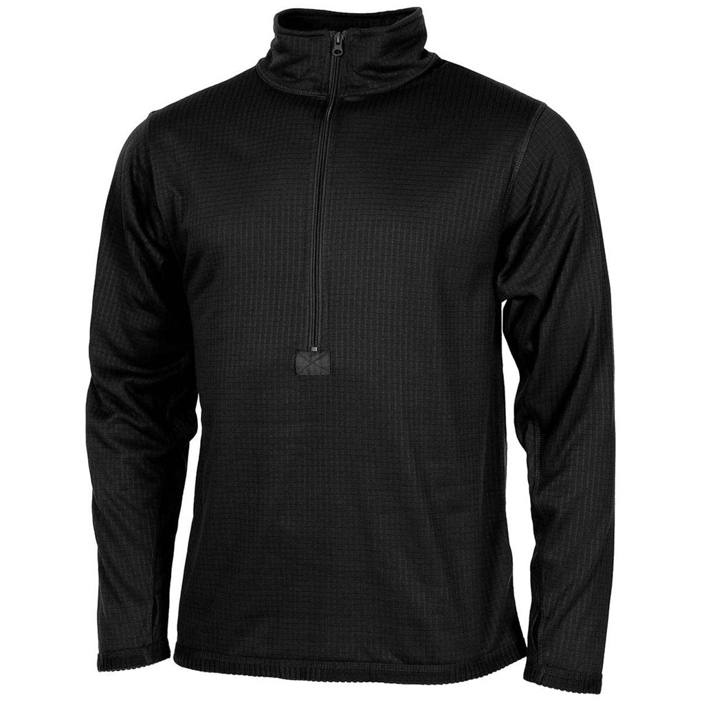 Camiseta térmica negra Level 2 con polar Comfort Dry