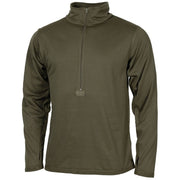 Camiseta térmica LEVEL 2 verde - polar Comfort Dry