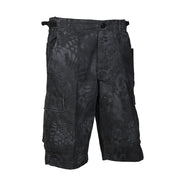 Shorts US BDU rip-stop prelavados 100% algodón con bolsillos cargo y ajuste lateral