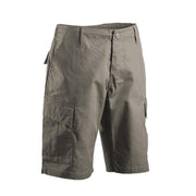 Pantalones cortos US ACU rip-stop verdes, 65% poliester 35% algodon, bolsillos inclinados