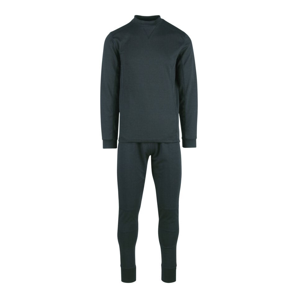 Conjunto térmico EXTREME negro - camiseta manga larga y pantalón