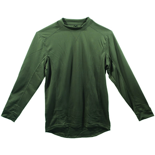 Conjunto térmico EXTREME verde: camiseta de manga larga y pantalón térmico, transpirable y de secado rápido