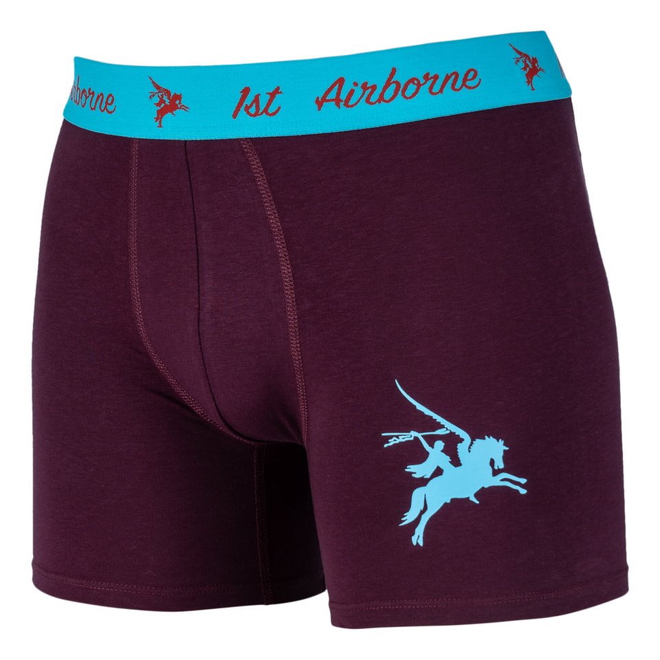 Boxer 1st AIRBORNE PEGASUS con cintura elástica y estampado textil