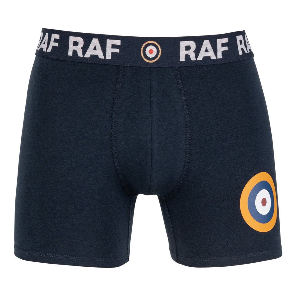 Boxers azules con cinturilla elástica y estampado RAF (Royal Air Force)