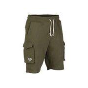 Shorts US verdes MIL-TEC en felpa ligera con bolsillos y cintura elástica