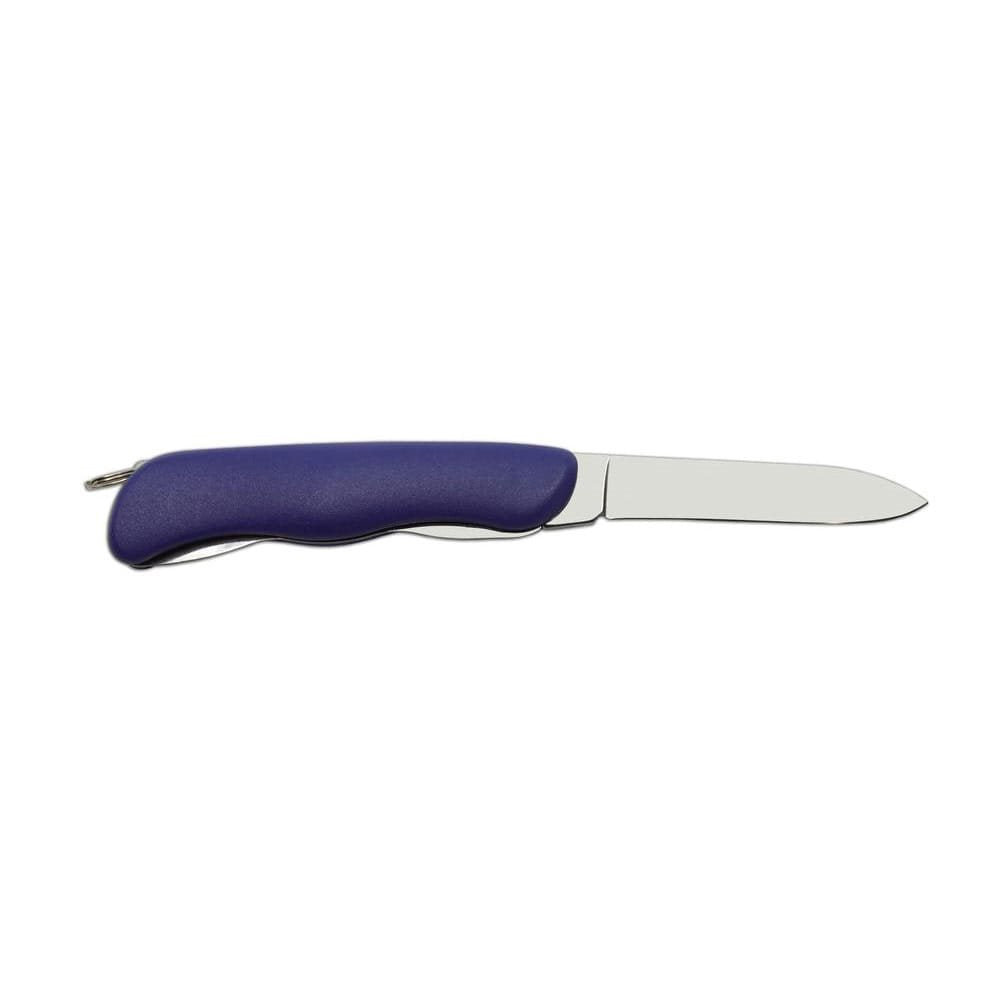 Navaja plegable Praktik 1/AK con hoja de acero inox 420 y mango plastico azul