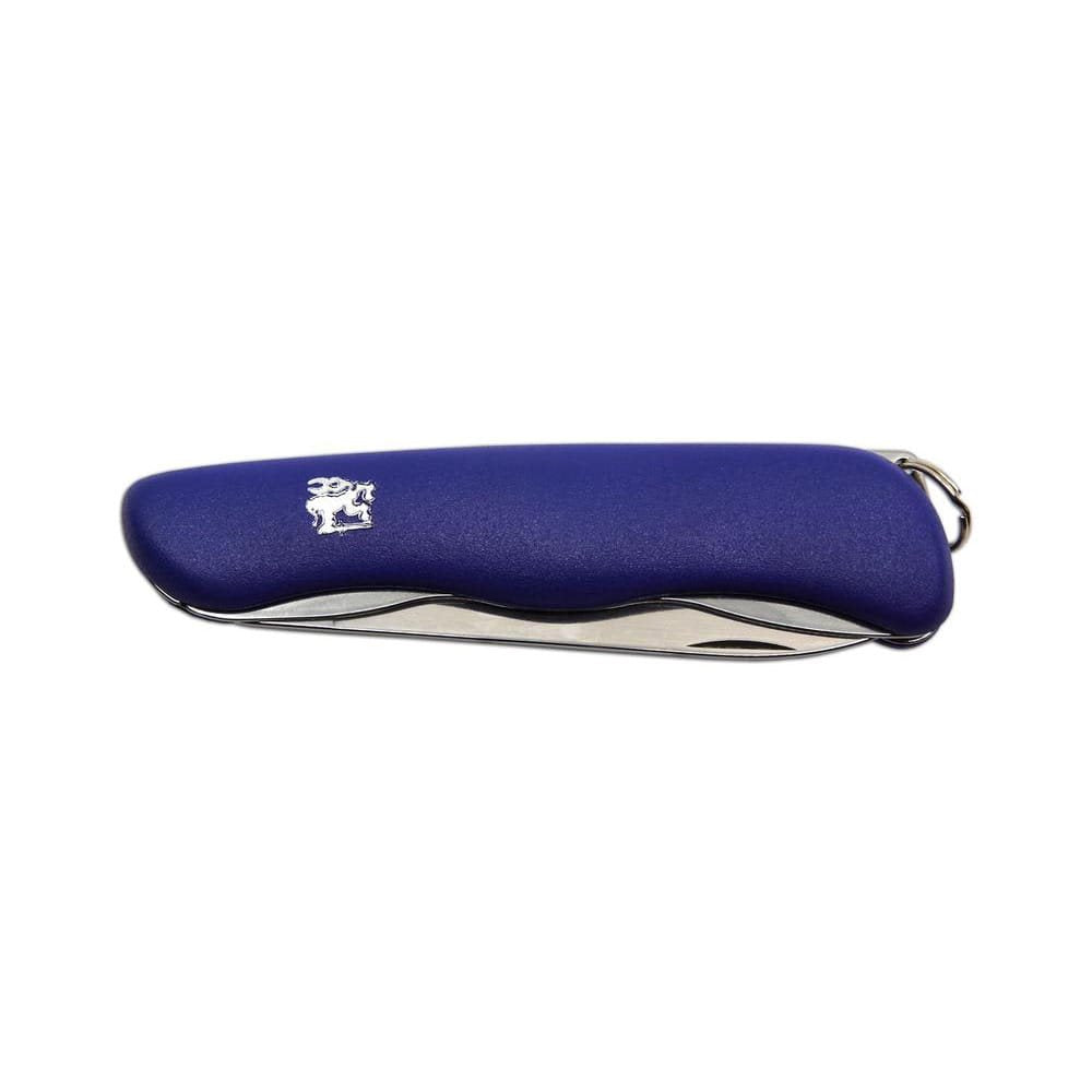 Navaja plegable Praktik 1/AK con hoja de acero inox 420 y mango plastico azul