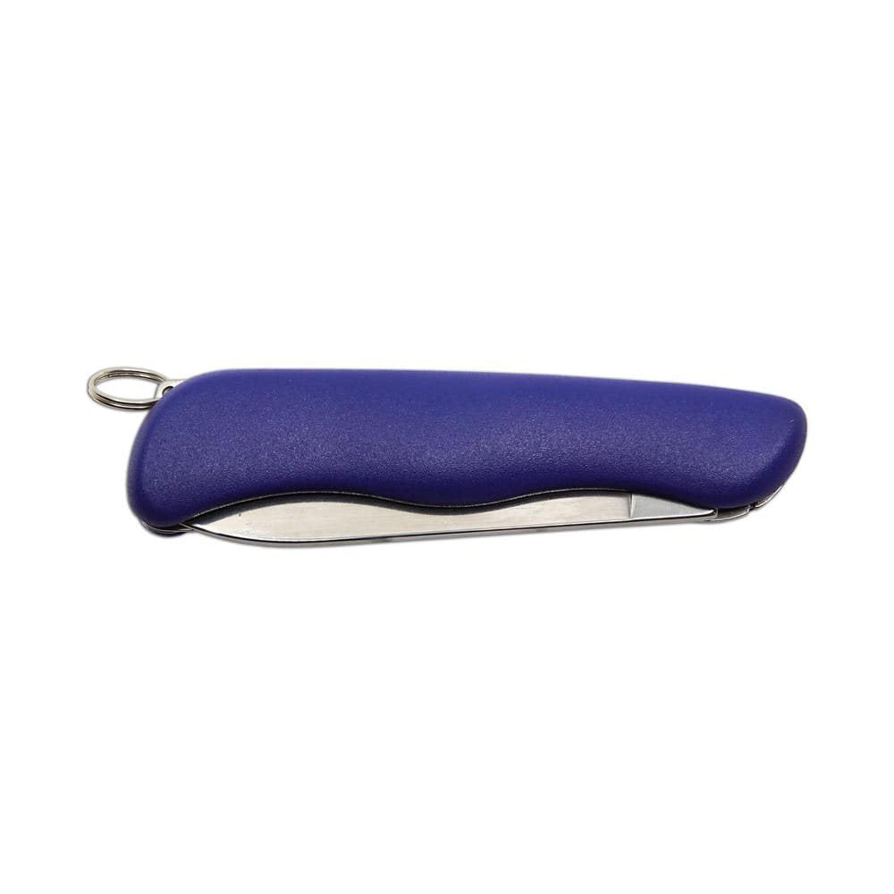 Navaja plegable Praktik 1/AK con hoja de acero inox 420 y mango plastico azul