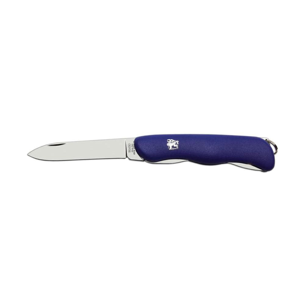 Navaja plegable Praktik 1/AK con hoja de acero inox 420 y mango plastico azul