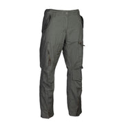 Pantalones PILOT de algodón prelavado verdes, corte recto