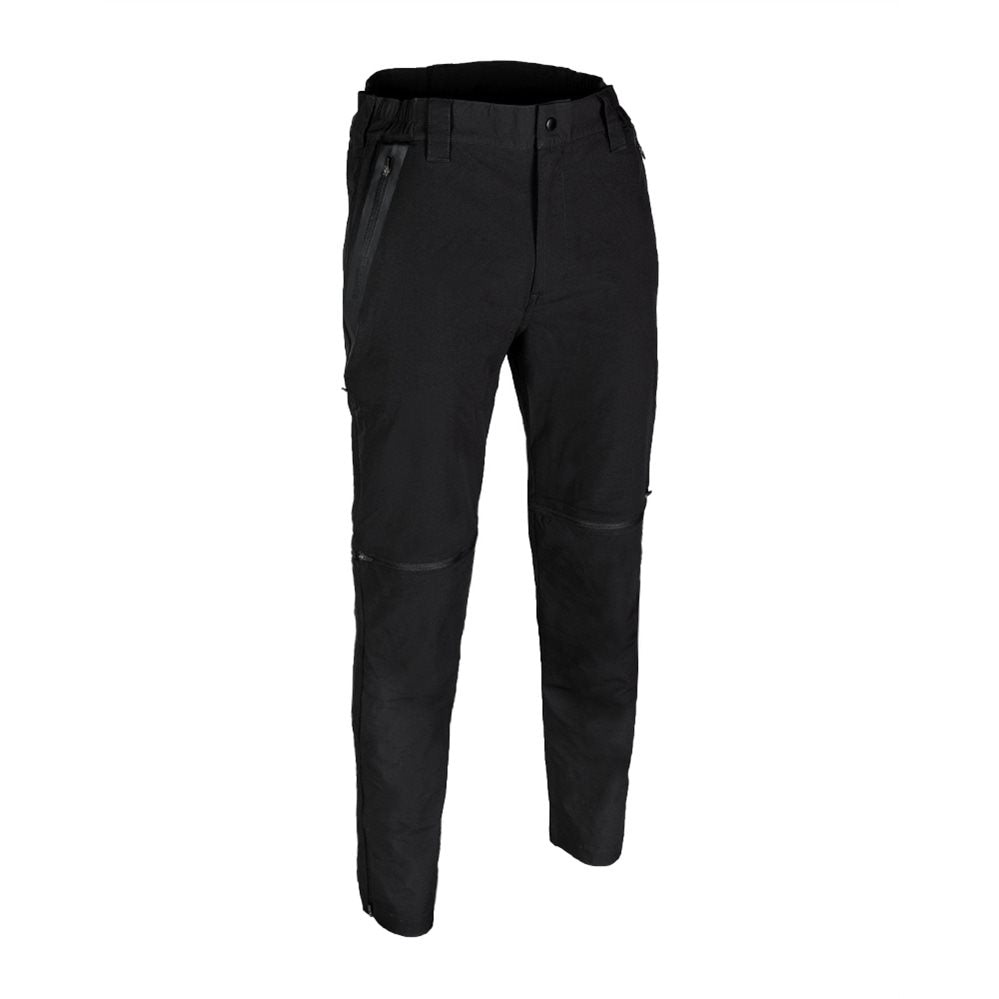 Pantalones PERFORMANCE negros con perneras desmontables ZIP-OFF