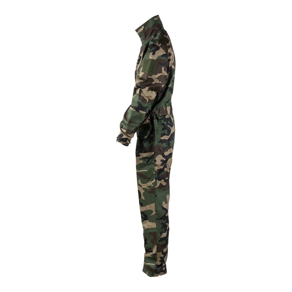 Mono Paintball Woodland - protección para paintball y airsoft