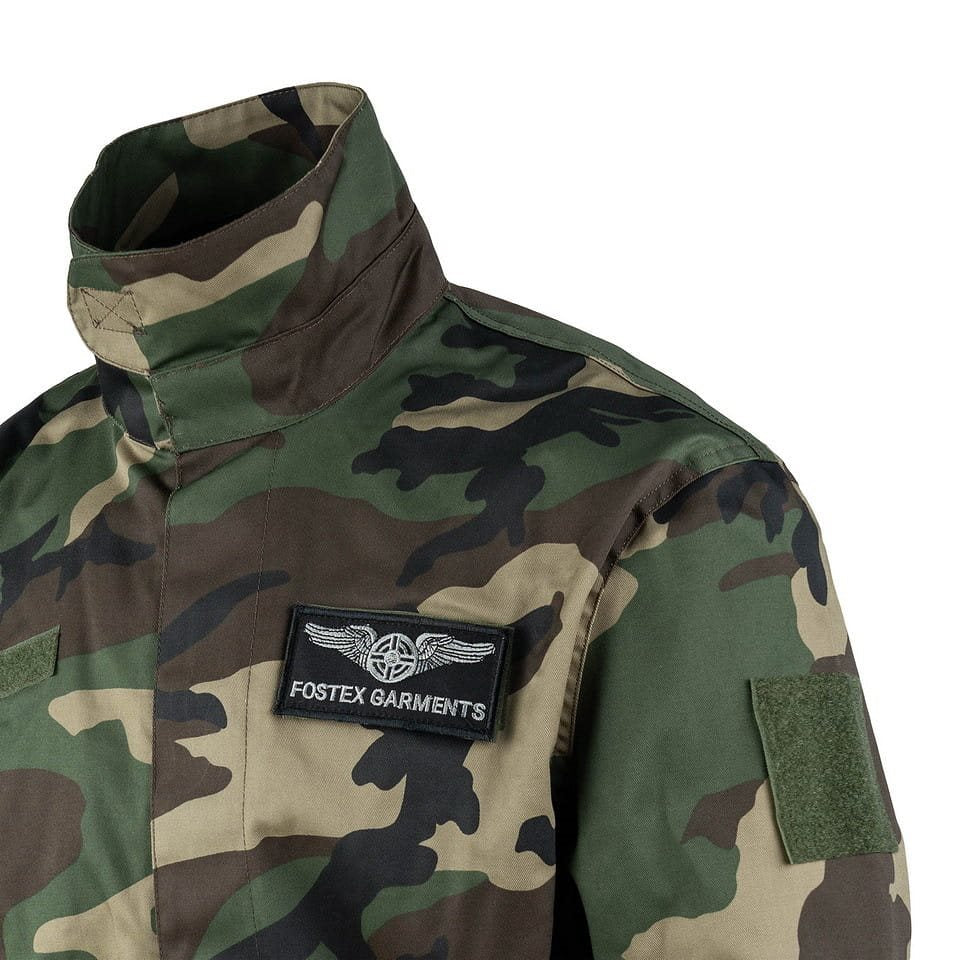Mono Paintball Woodland - protección para paintball y airsoft