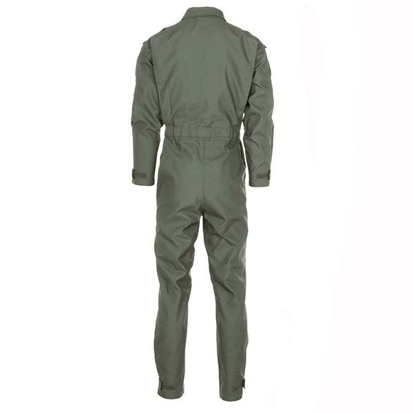 Mono piloto infantil verde, 35% algodón, 65% poliéster