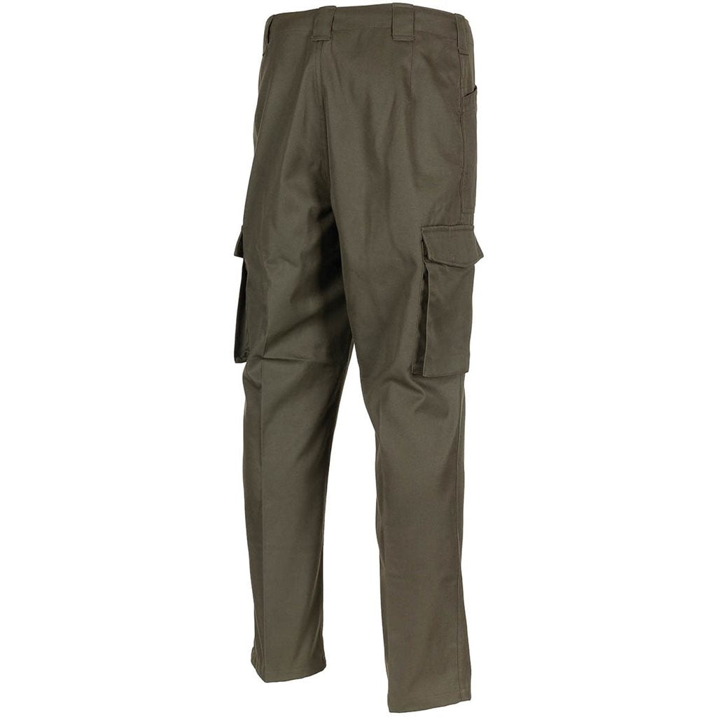 Pantalones militares austríacos BH-75 verdes con cierre de botones