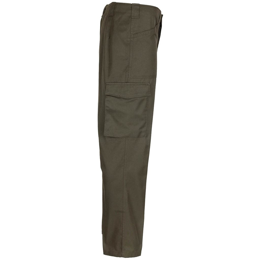 Pantalones militares austríacos BH-75 verdes con cierre de botones