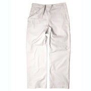 Pantalones náuticos BW Marine blancos, 65% poliéster 35% algodón