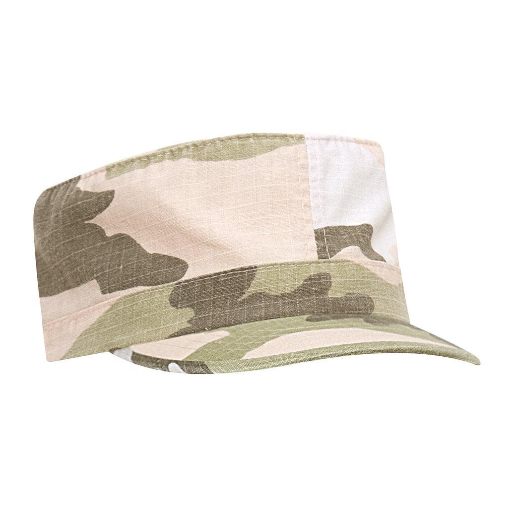 Gorra mujer VINTAGE PINK CAMO rip-stop, 100% algodón prelavado, talla ajustable