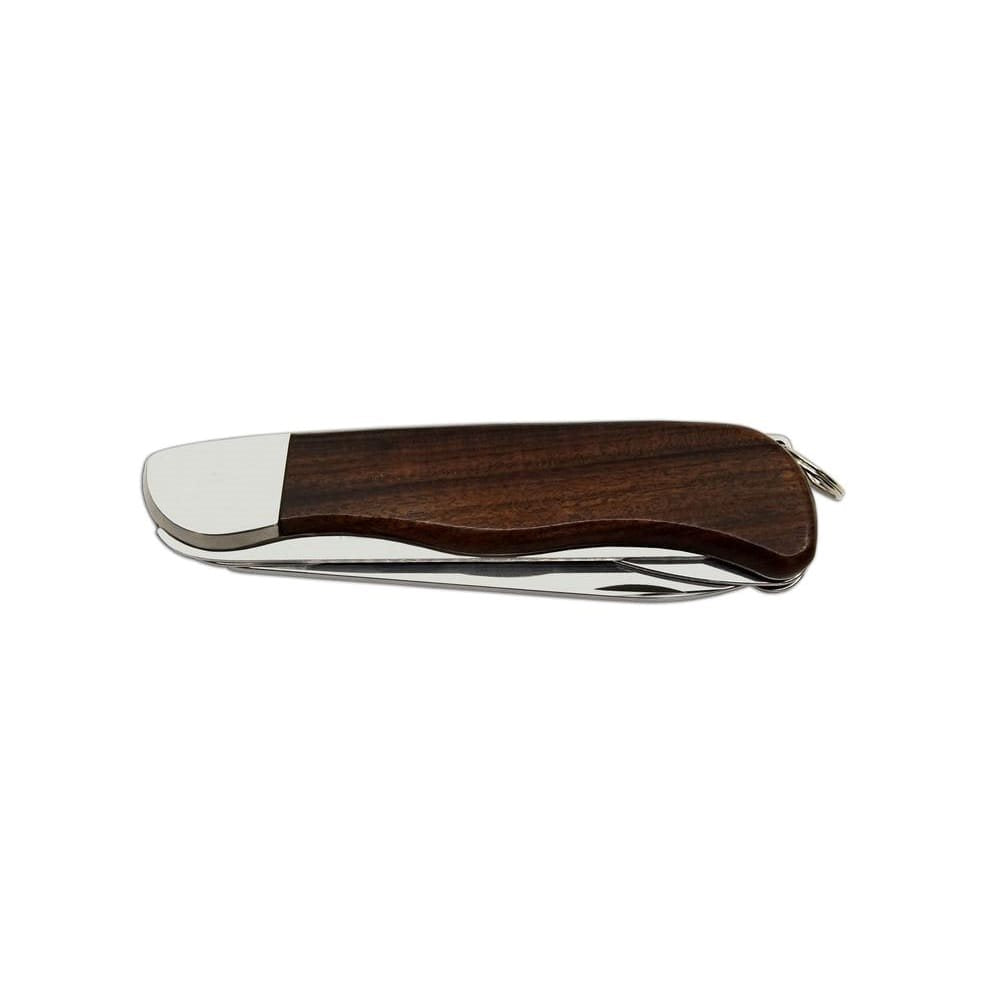 Navaja HIKER 2AK/KP con hoja de acero 420 y mango de madera