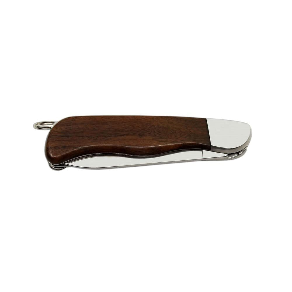 Navaja HIKER 2AK/KP con hoja de acero 420 y mango de madera
