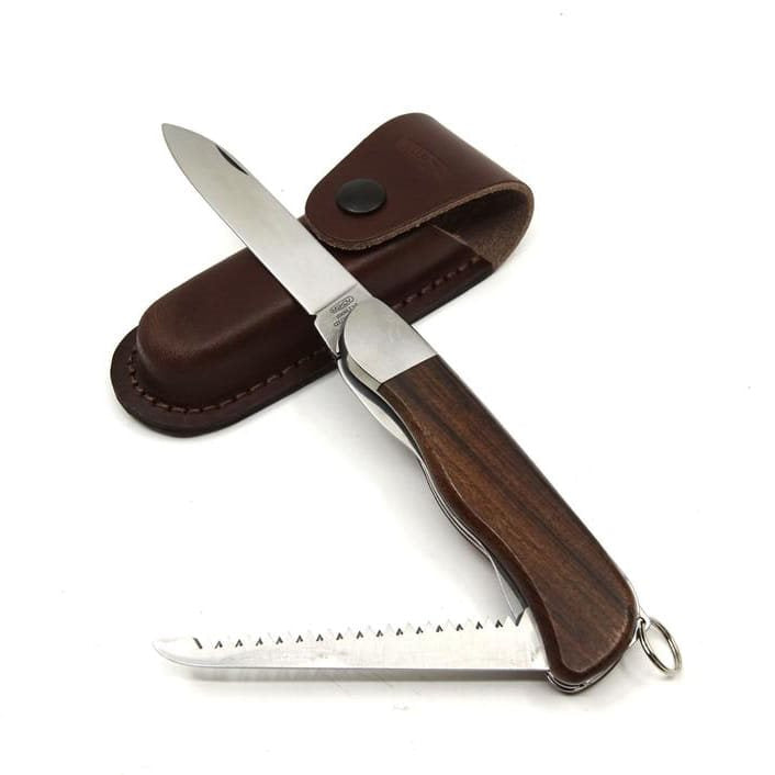 Navaja HIKER 2AK/KP con hoja de acero 420 y mango de madera