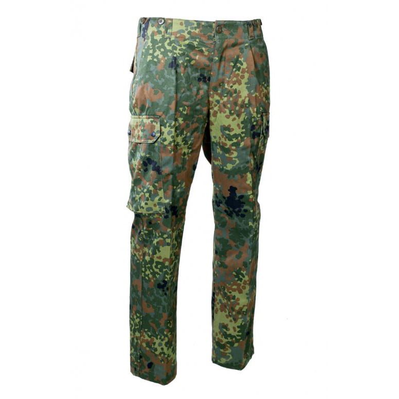 Pantalones de campo BW FLECKTARN en camuflaje - original Bundeswehr