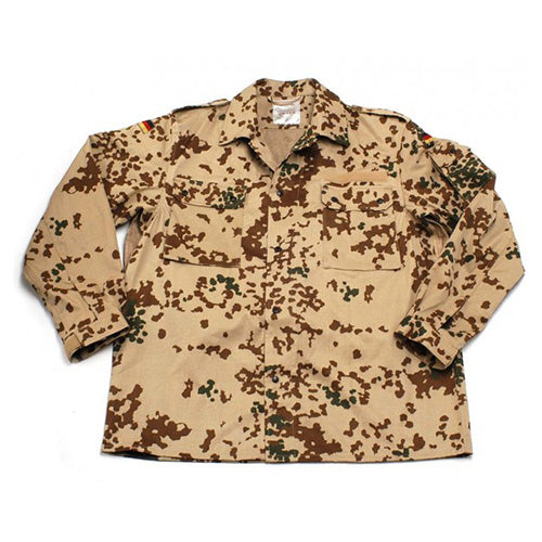 Chaqueta Bundeswehr TROPENTARN sin usar - excedente militar, camuflaje Tropentarn