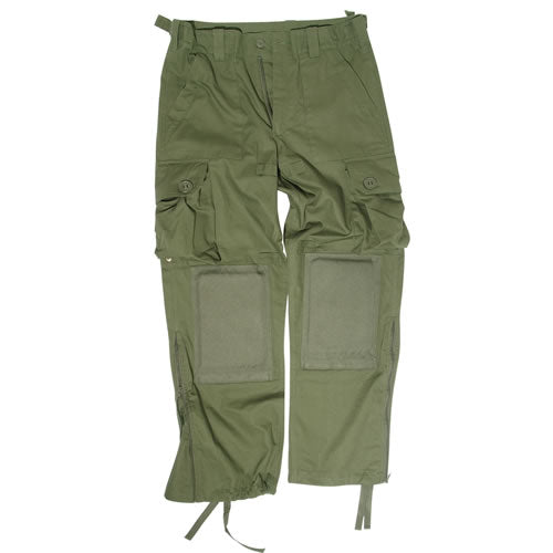 Pantalones LIGHT WEIGHT verdes con rodilleras