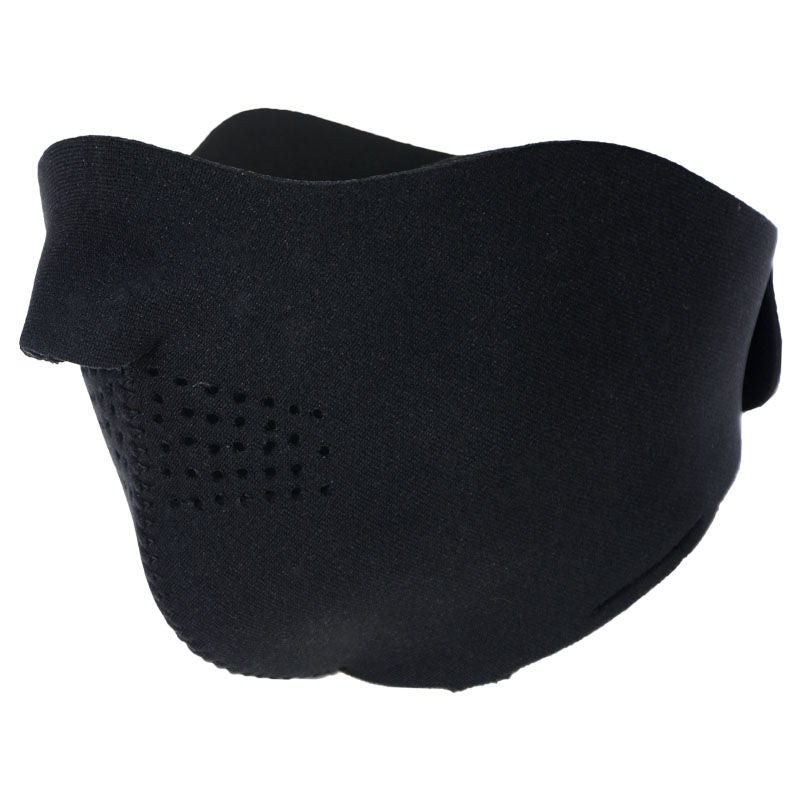 Mascarilla facial de neopreno negra 3 mm con orificios de ventilación, talla única