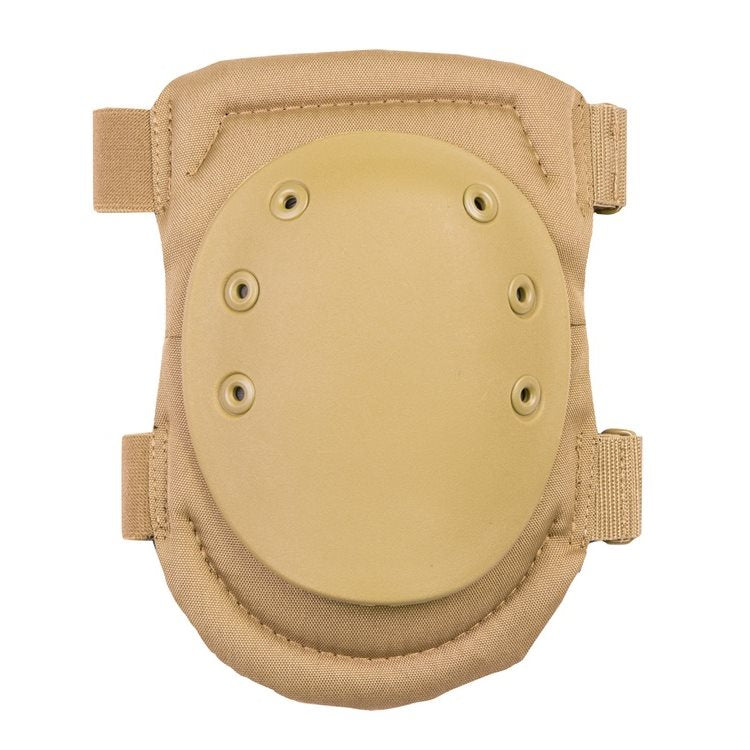 Protectores de Rodilla Armour negros con carcasa plástica y correas VELCRO