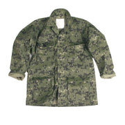 Chaqueta BDU US Danish Tarn con 4 bolsillos frontales, cierre a botones y coderas reforzadas