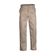 Pantalones BDU POLY KHAKI en camuflaje DPM, refuerzo en rodillas y bolsillos laterales