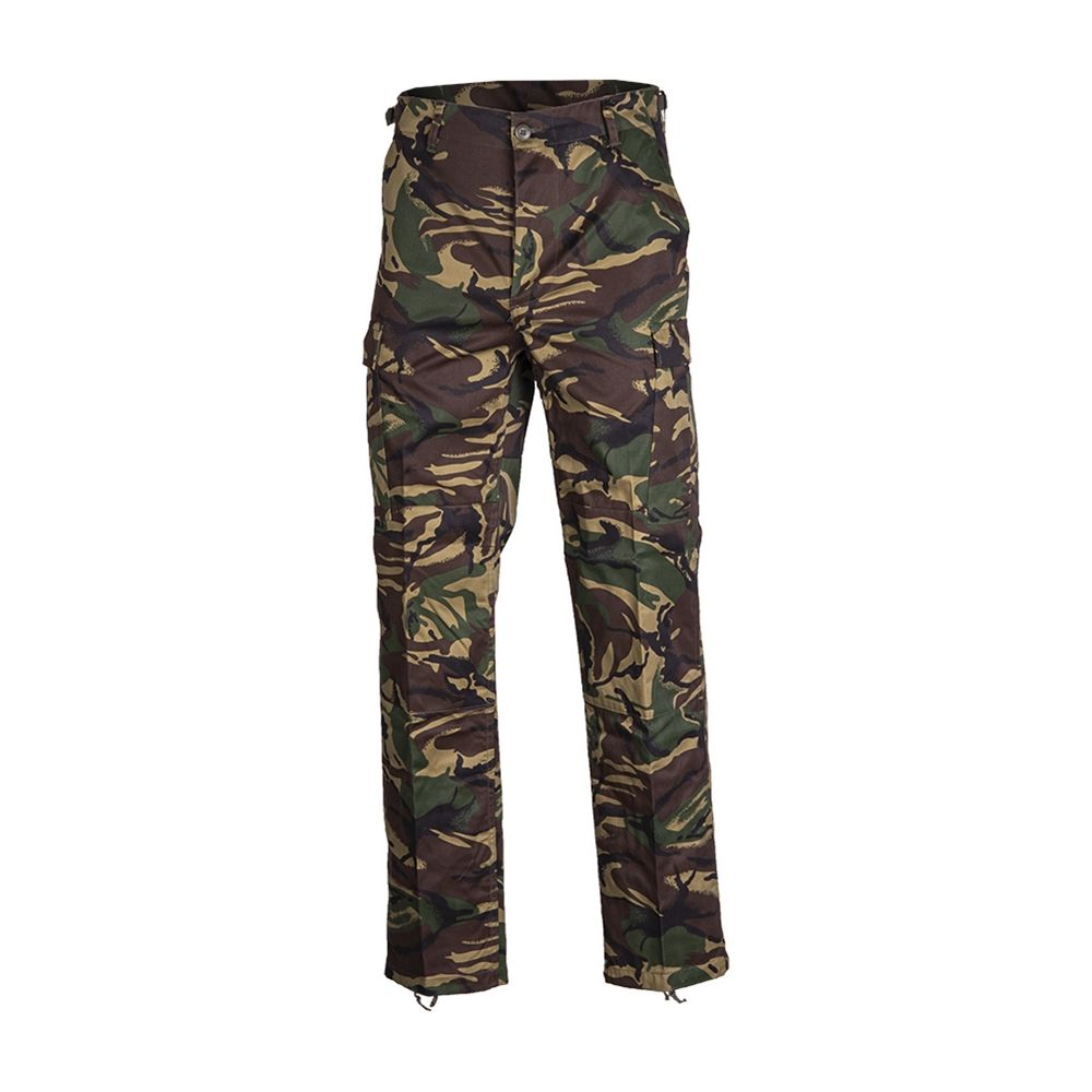 Pantalones US BDU POY en camuflaje británico DPM - vista frontal